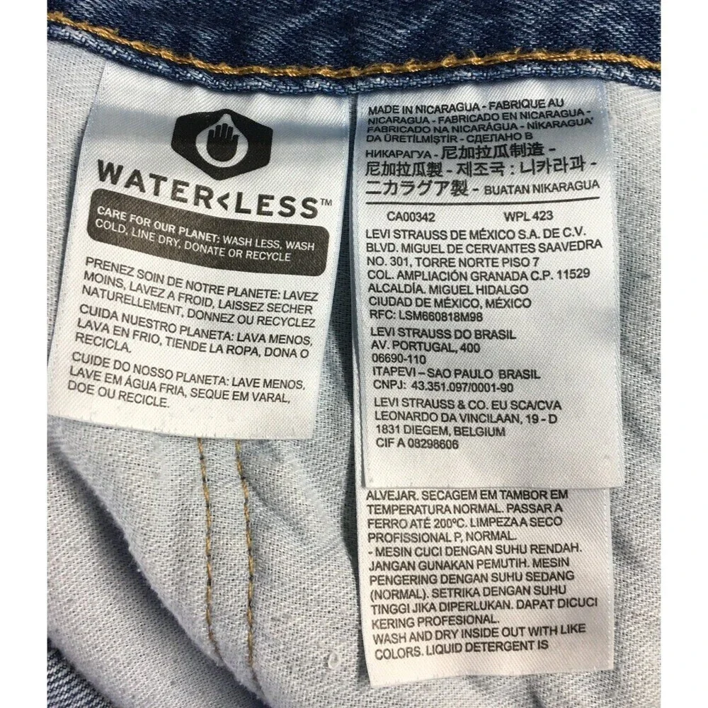 Levi’s 550 Jeans Men's Size 44 W x 29 L Blue 100% Cotton Denim 44x29